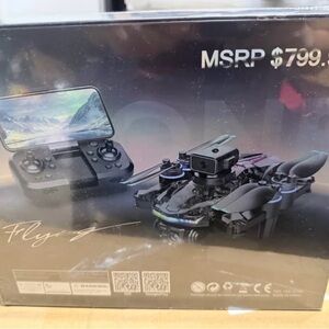 UAV MAX 4K HD Dual Camera Drone - Foldable Quadcopter with WiFi FPV